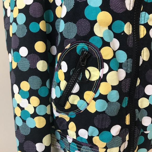 Marc Jacobs Cotton Polka Dot Zippered Jacket - Picture 6 of 15